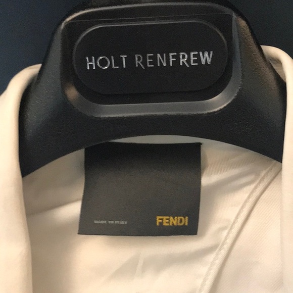 Fendi Cream Leather Jacket - Picture 2 of 4